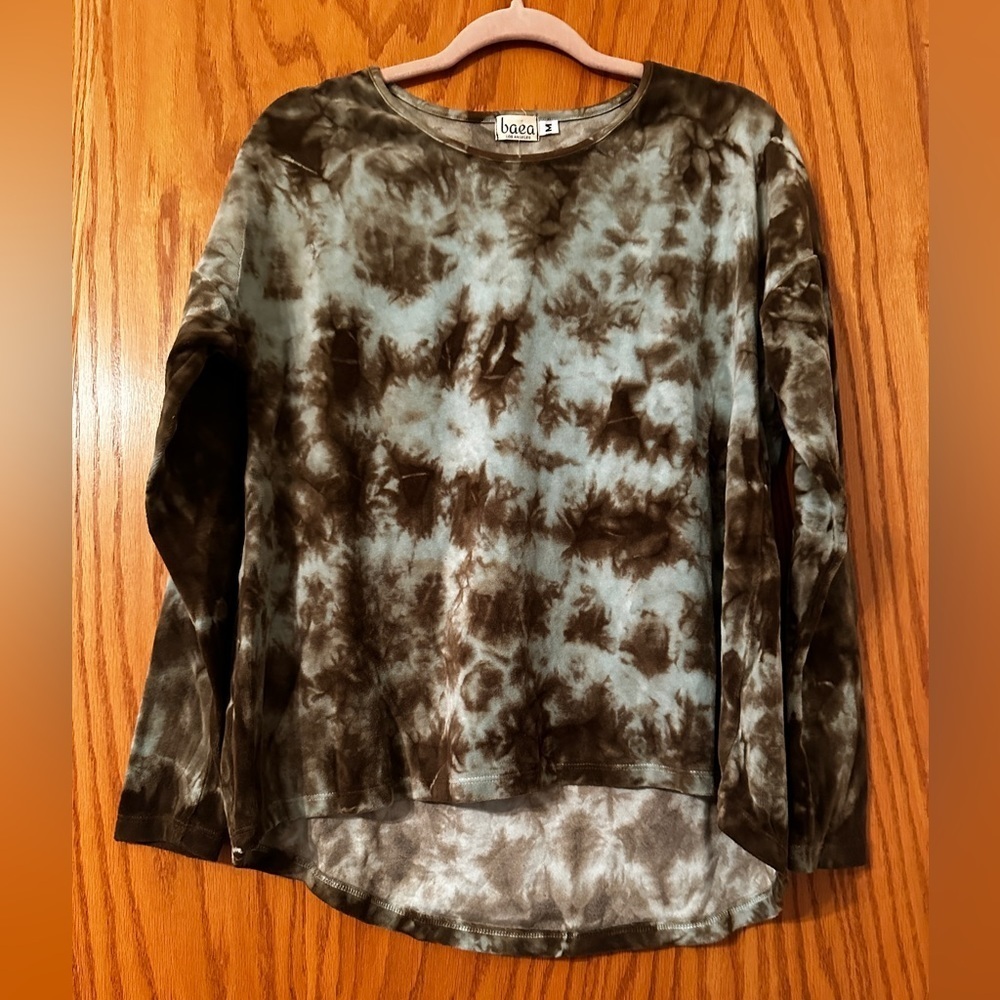 Baea Terry Cloth Tie Dye Top - NWT - Size M